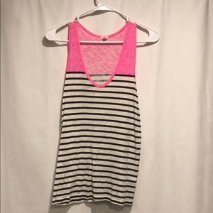 J crew small tank striped